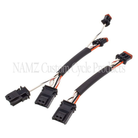 NAMZ 2012+ V-Twin Dyna Handlebar Control Xtension Harness 4in. - NHCX-J04