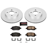 Power Stop 05-10 Chevrolet Cobalt Front Z17 Evolution Geomet Coated Brake Kit - CRK1604