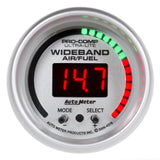Autometer Ultra-Lite 52mm Air/Fuel Ratio Pro Plus Digital w/ Peak & Warning Gauge - 4397