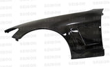 Seibon 00-08 Honda S2000 10mm Wider Carbon Fiber Fenders - FF0005HDS2K