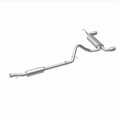 MagnaFlow Cat-Back 12-16 Jeep Wrangler GT 3.6L V6 Black Tips - 19327