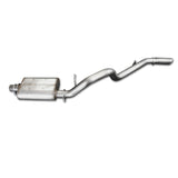 JBA 97-99 Jeep Wrangler TJ 2.5L/4.0L 304SS Single Rear Exit Cat-Back Exhaust - 30-1514