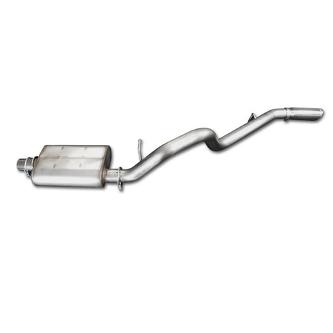 JBA 97-99 Jeep Wrangler TJ 2.5L/4.0L 304SS Single Rear Exit Cat-Back Exhaust - 30-1514