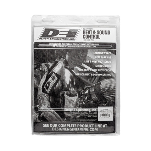 DEI Titanium 4in Knit Exhaust Sleeve - 12in - 10038