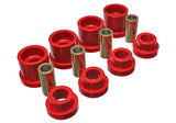 Energy Suspension 95-98 Nissan 240SX (S14) Red Rear Subframe Insert Set (Must reuse all metal parts) - 7.1117R