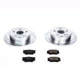 Power Stop 10-12 Lexus HS250h Rear Z23 Evolution Sport Brake Kit - K4671