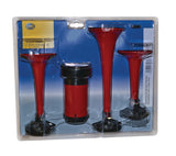 Hella Triple-Tone Air Horn Kit 12V - 003001671