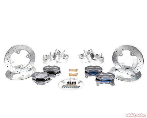 Agency Power Polaris RZR Turbo Big Brake Kit (Front & Rear) - Graphite Gray - AP-RZR-460-GRY