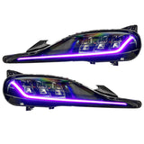 Oracle 20-21 Toyota Supra GR RGB+A Headlight DRL Kit - ColorSHIFT w/ Simple Controller - 1400-504