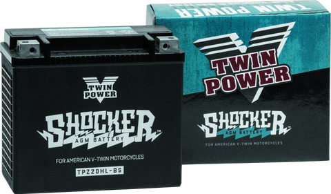 Twin Power YTX-20HL Shocker Battery Replaces H-D 65989-97A 310 CCA - 781154
