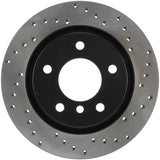 StopTech 99-05 BMW 3-Series Drilled Left Rear Rotor - 128.34049L