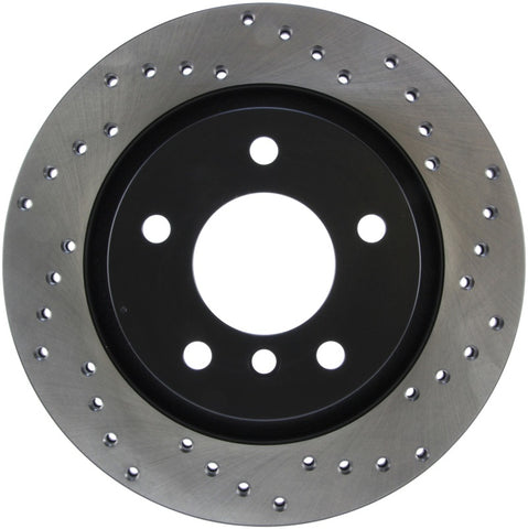 StopTech 99-05 BMW 3-Series Drilled Left Rear Rotor - 128.34049L