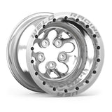 Weld Alpha-1 15x14 / 5x4.75 BP / 4in. BS Wheel - Polished DBL MT - 83P-514278MPS