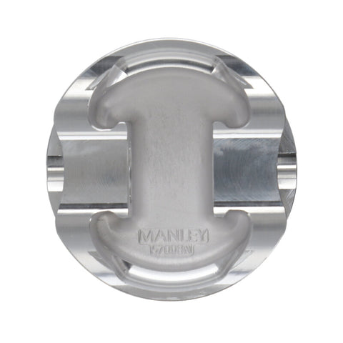Manley 2018+ Ford Coyote 5.0L DOHC +1cc Dish 3.662in Bore 11:1 CR Platinum Extreme Duty Piston Set - 595800CE-8
