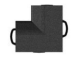 WeatherTech TechFloor - Inside Corner - Black **Order in Qtys of 4 - 51BIC SET4 BK