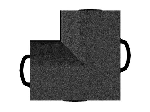 WeatherTech TechFloor - Inside Corner - Black **Order in Qtys of 4 - 51BIC SET4 BK