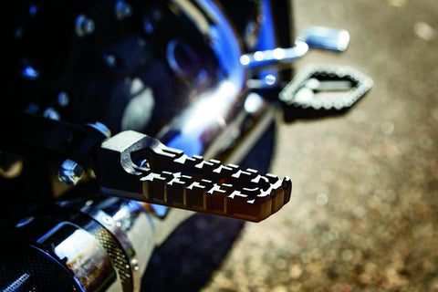 Kuryakyn Riot Pegs Without Adaptor Satin Black - 3599