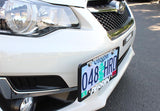 PERRIN 15-17 Subaru WRX/STI (w/o FMIC) / 13-17 Crosstrek / 12-16 Impreza License Plate Reloc. Kit - PSP-BDY-202