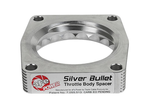 aFe Silver Bullet Throttle Body Spacer TBS 17-19 Nissan Patrol (Y61) I6-4.8L - 46-36009