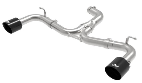 aFe 18-20 VW GTI (MK7.5) 2.0L MACH Force-Xp 3in to 2.5in 304 SS Axle-Back Exhaust System-Black Tips - 49-36421-B