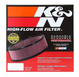 K&N Universal Round Air Filter 9in OD / 7-1/2in ID / 4in Height - E-3640