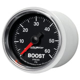 Autometer GS 52mm 0-60 psi Mechanical Boost Gauge - 3805