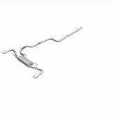 MagnaFlow 10-12 Mazda 3 L4 2.5L Hatchback Split Rear Exit Stainless Cat Back Performance Exhaust - 15146
