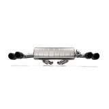 Akrapovic 2019 BMW Z4 M40i (G29) Slip-On Line (Titanium) w/Carbon Fiber Tips - S-BM/T/9H