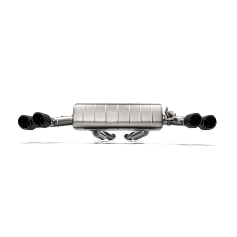 Akrapovic 2019 BMW Z4 M40i (G29) Slip-On Line (Titanium) w/Carbon Fiber Tips - S-BM/T/9H