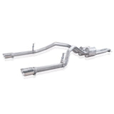 Stainless Works Chevy Silverado/GMC Sierra 2007-16 5.3L/6.2L Exhaust Under Bumper Exit - CT14CBUB