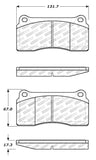 StopTech Street Touring 88-92 Ferrari F40 / 94-97 F50 Front & Rear Brake Pads - 308.08100