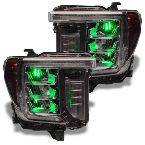 Oracle 19-21 Silverado/Sierra 1500 RGB Demon Eye Headlight Kit - w/o Controller - 1440-334
