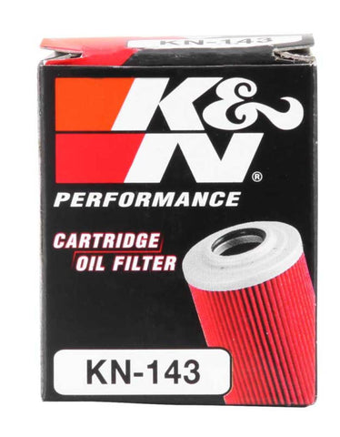 K&N Yamaha / MBK 1.5in OD x 1.938in H Oil Filter - KN-143