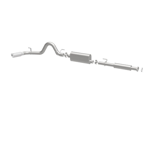 MagnaFlow Cat-Back 2016 Toyota Tacoma TRD 3.5L V6 SS 3in Single Pass Side Exit Rear 4in Tip - 19293