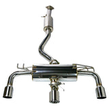 REMARK Cat-Back Exhaust, Toyota GR Corolla, Elite Spec Stainless Center Cover - RK-C3076T-05S