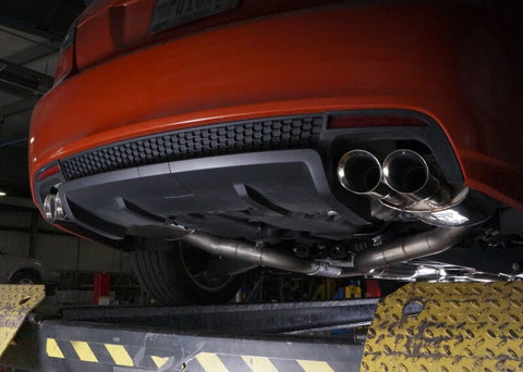 Stainless Works 2008-09 Pontiac G8 GT 3in Catback System X-Pipe Turbo Chambered Muffler 3.5in Tips - PG8CBFC