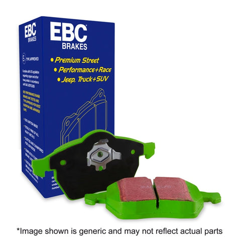 EBC 91-93 Nissan NX 2.0 (ABS) Greenstuff Front Brake Pads - DP2839