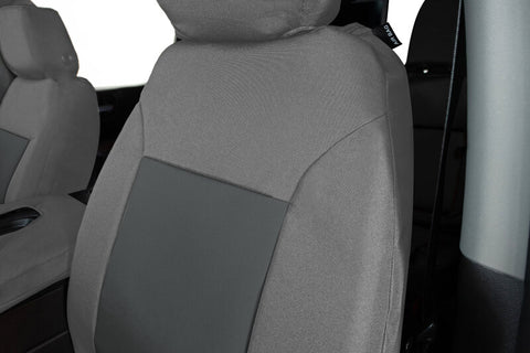 Covercraft 19-24 Dodge Ram 1500 Endura PrecisionFit Custom Second Row Seat Covers - Silver/Charcoal - GTD4115ENSC