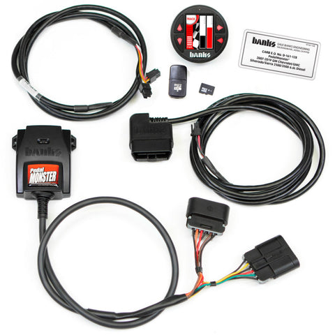 Banks Power Pedal Monster Throttle Sensitivity Booster w/ iDash Datamonster - 07.5-19 GM 2500/3500 - 64323-C