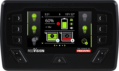 REDARC Remote Control Unit - 4.3In Display TVMS Packed - DISP4300-RC
