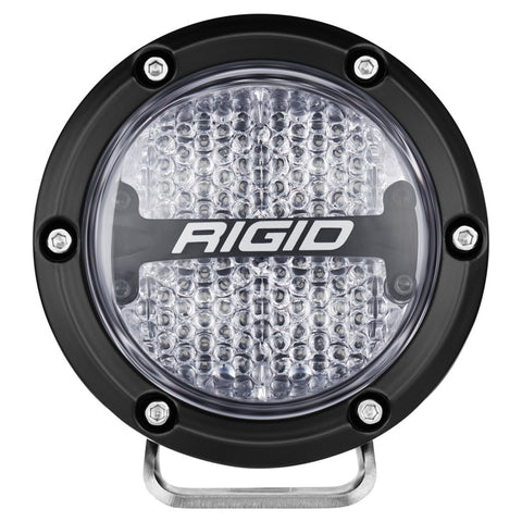 Rigid Industries 360-Series 4in LED Off-Road Diffused Beam - RGBW Backlight (Pair) - 36400