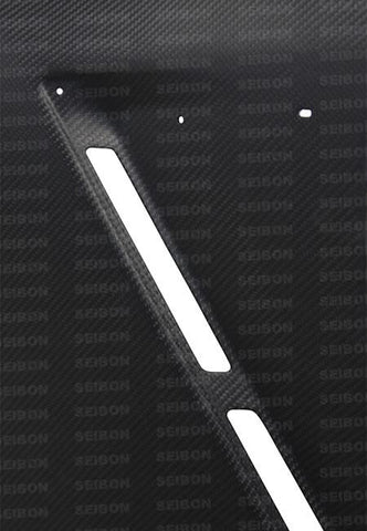 Seibon 09-10 Nissan GT-R R35 OEM Dry Carbon Fiber Fenders - FF0910NSGTR-OE-DRY