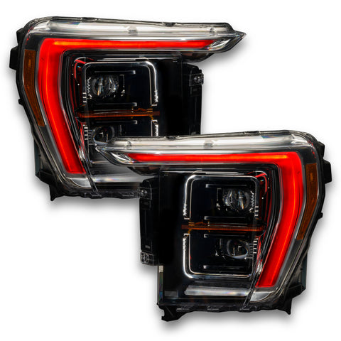 Oracle 21-22 Ford F-150 ColorSHIFT RGB+W Headlight DRL Upgrade Kit w/ BC1 Controller - 1460-335