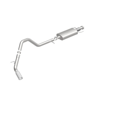 MagnaFlow 15-16 Ford Expedition V6 3.5L Cat-Back, SS, 4in Tip Single Psgr Side Exit - 19051