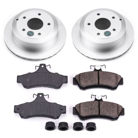 Power Stop 05-06 Pontiac GTO Rear Z17 Evolution Geomet Coated Brake Kit - CRK1601
