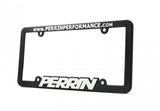 PERRIN License Plate Frame - Black w/White Lettering - ASM-BDY-500