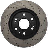 StopTech 05-10 GMC Sierra 1500 (w Rear Drum) / 07-09 GMC Yukon Front Right Slotted & Drilled Rotor - 127.66057R