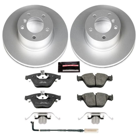 Power Stop 09-10 BMW 328i xDrive Front Z23 Evolution Sport Coated Brake Kit - CRK4678