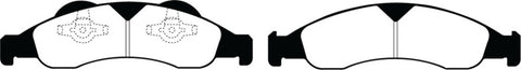 EBC 07-09 Ford Expedition 5.4 2WD Greenstuff Front Brake Pads - DP61803