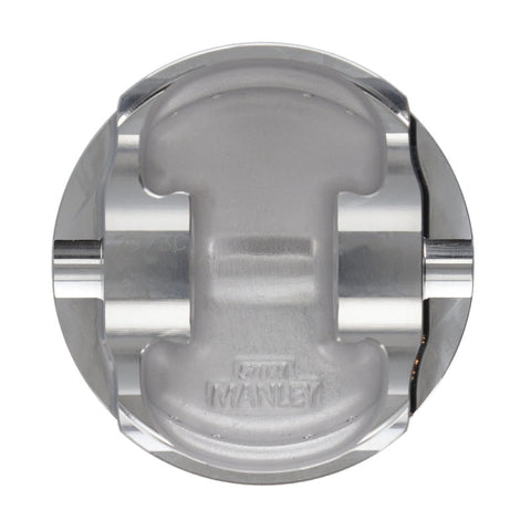 Manley 04+ Subaru WRX STi (EJ257) 83mm Stroker 100mm +0.5mm Bore 9.8:1 Dish Piston Set with Rings - 622105C-4